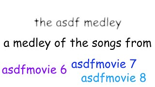 the asdf medley