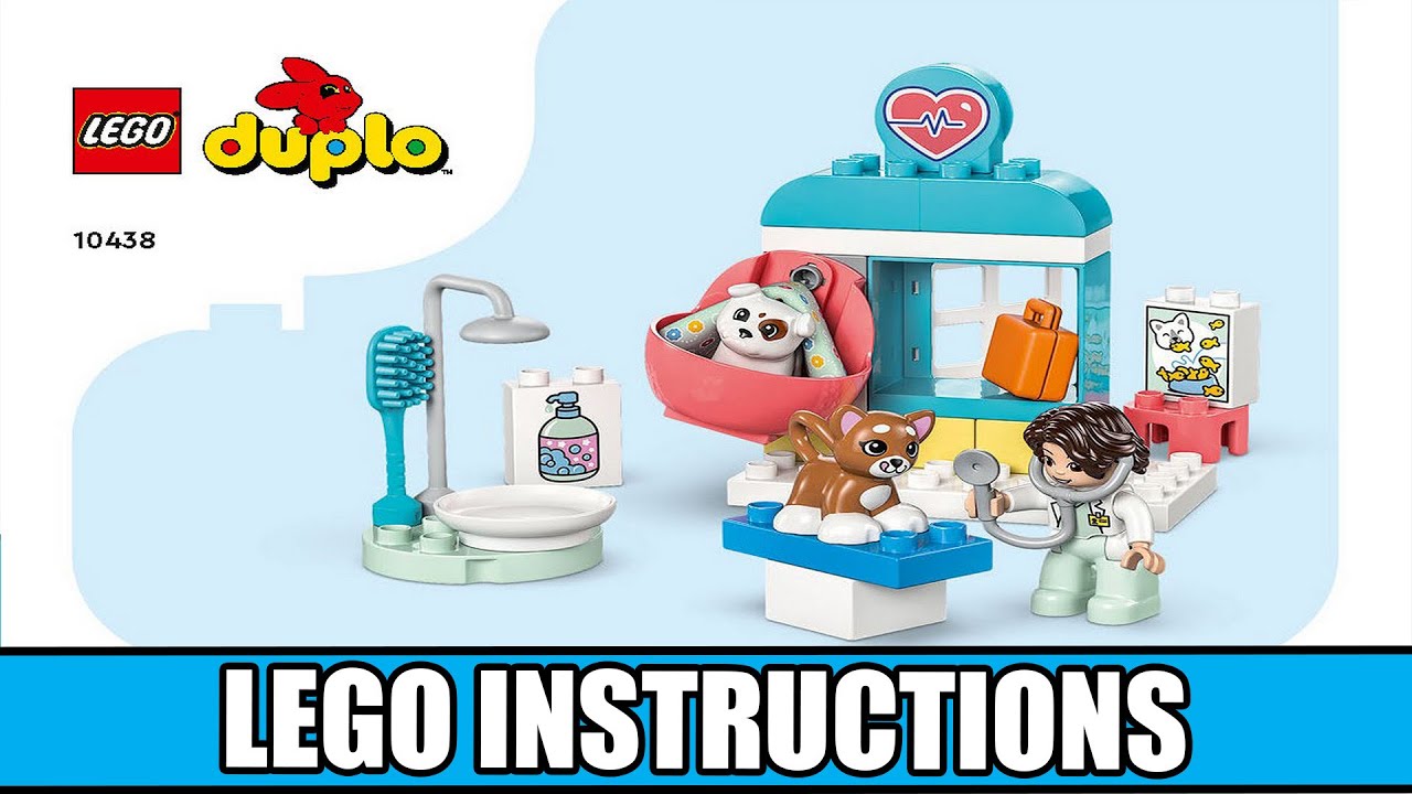 Duplo - Visit to the Vet Clinic LEGO instructions