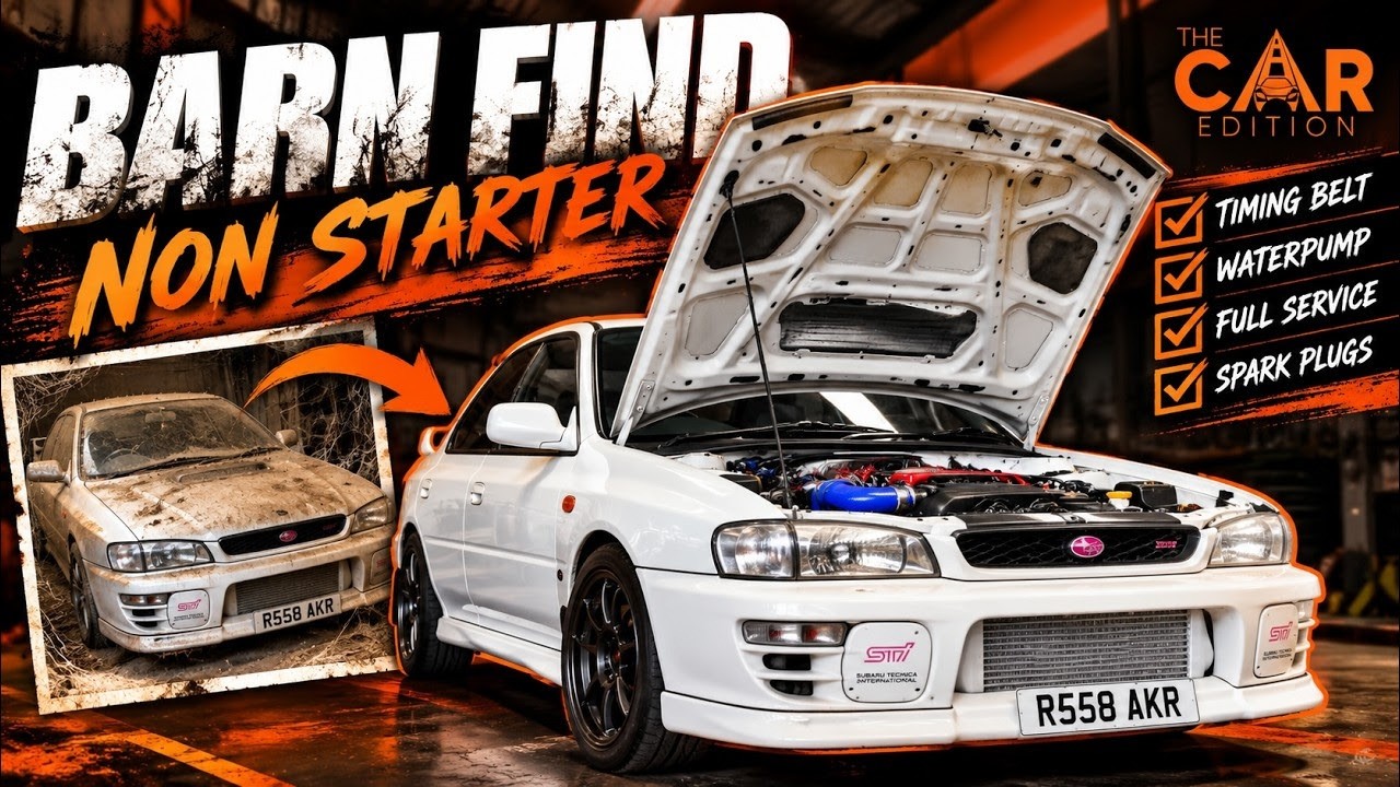 This Barn Find Subaru Impreza Hadn’t Run in YEARS… We Had DAYS to Get It Running! - The Car Edition