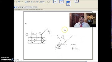 Projection of Plane surfaces Beta & Alpha Construction Session 12
