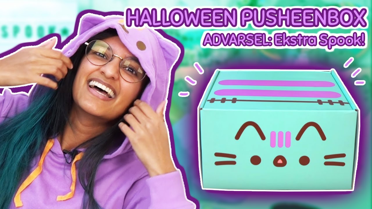 JEG ÅBNER PUSHEEN HALLOWEEN BOX | Efterår 2019