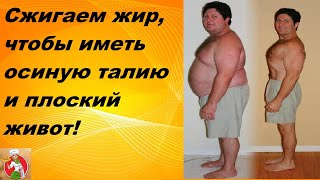 Сжигаем жир, чтобы иметь осиную талию и плоский живот!