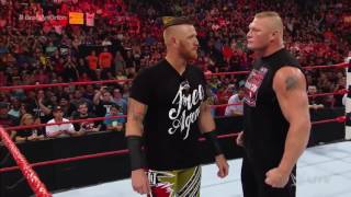 Brock Lesnar lleva a Heath Slater a Suplex City (RAW)