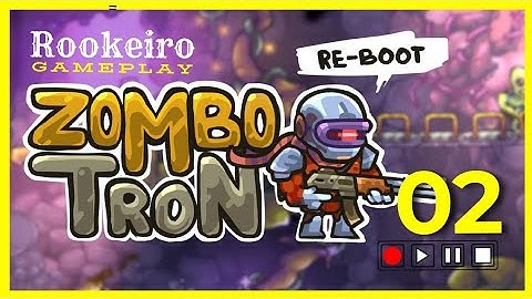ZomboTron Re-Boot GamePlay  Stage 2  Walkthrough  All Secret Place (iOS, Android) Rookeiro