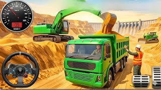 👷City Road Construction Simulator 3D 🚧 | Heavy Excavator &amp; Truck - Android Gameplay