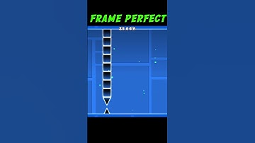 Wave Frame perfect (Geometry dash) #impossible #challenge #wave #frame