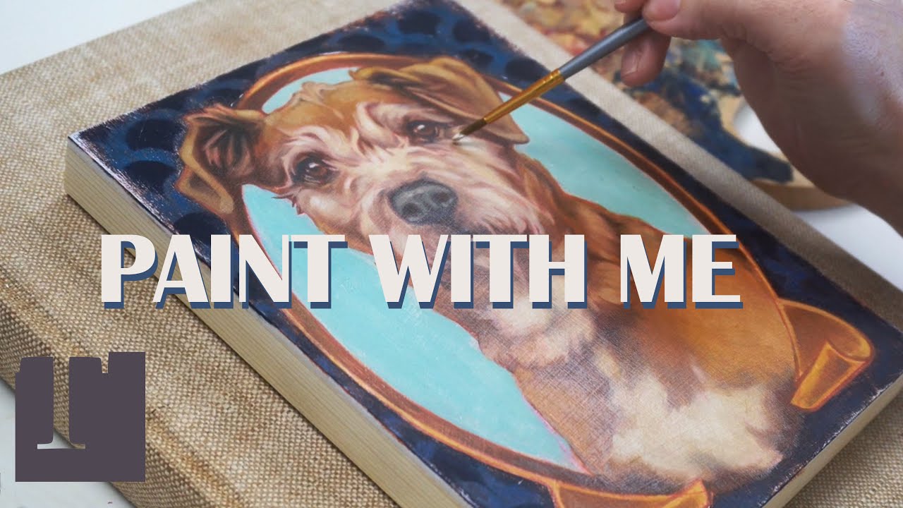 Artist vlog 059 Paint with me + tips for making oil painting easier
