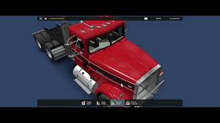 American Truck Simulator - The new International 9300 mod truck in refreshed California