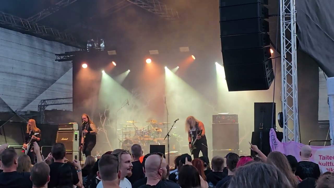 Insomnium - Live clips from Turku, Finland (Aug 14, 2025)