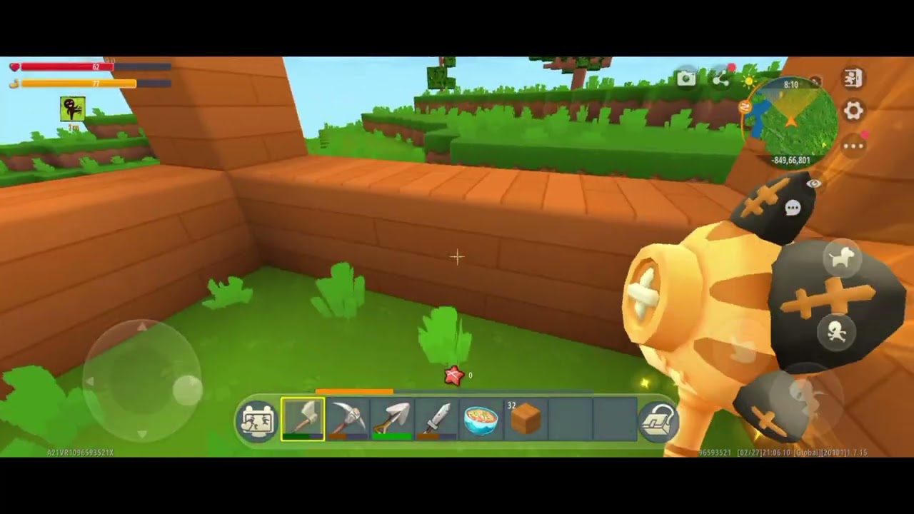 Sinh Tồn cực hạn Vùng Đất Chết Siêu Khó trong Mini World tập 1