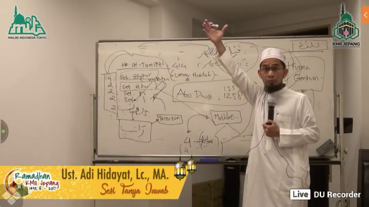 QOBLIYAH BA'DIYAH Rawatib oleh Ust.Adi Hidayat, Lc, MA - YouTube