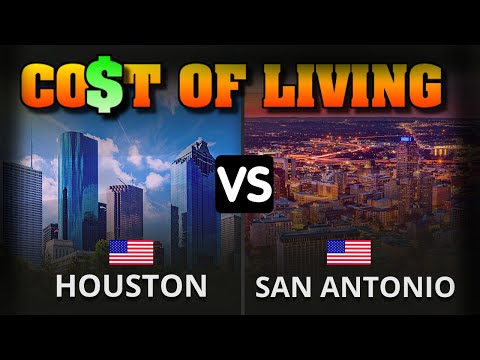 How Big Is Houston Compared To San Antonio