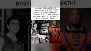 Katherine Johnson’s math guides Victor Glover as he pilots humans around the Moon 🚀#viral #memes