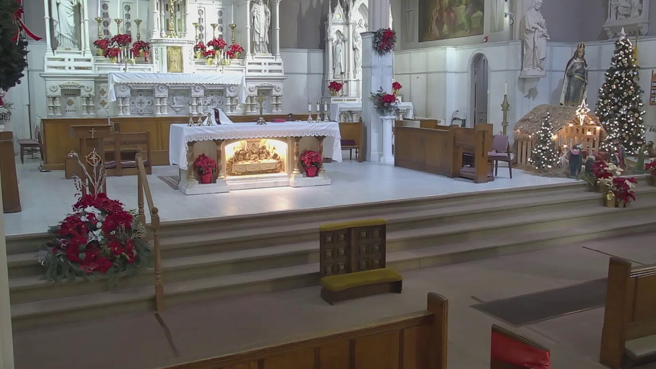 Feast of the Baptism of the Lord - St. Mary's Church, Amsterdam, NY Live Stream