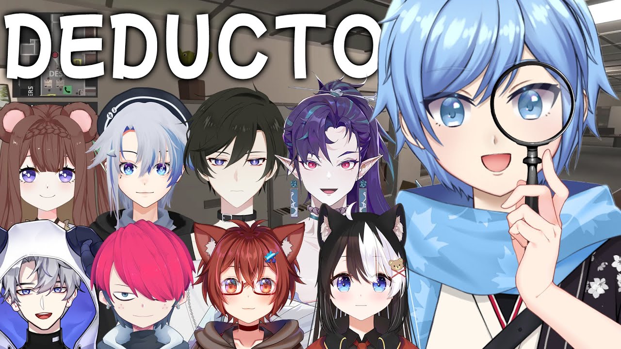 【游戲/Deducto】打工人打工魂 打到要砍人咯 w/ 紫夜,柴柴,羊酥,諾因,未生,依奈,Litto,海豚 【秋晴ソラ】 | MYViki