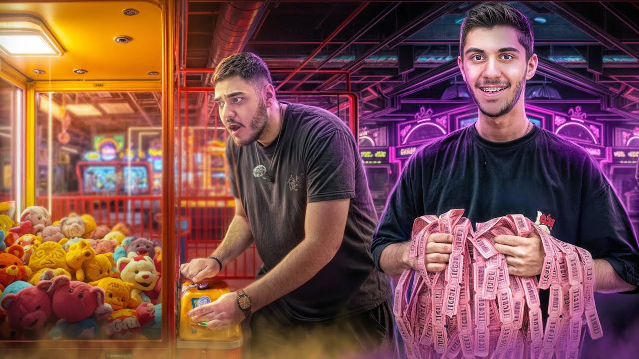 کی میتونه تیکت بیشتری جمع کنه؟🤔🎡