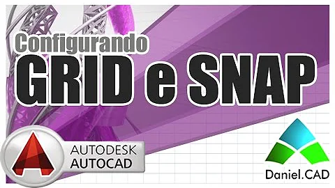 Como ativar a grade no AutoCAD?