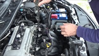 2007-2013 Toyota Corolla How to remove/replace fuel injectors Αλλαγή εγχυτήρων καυσίμου (μπεκ)