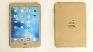 How to Make a iPad with Cardboard - DIY apple iPad