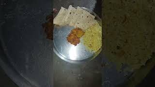 roti sabji chawal yammy food tasty party subscribe like