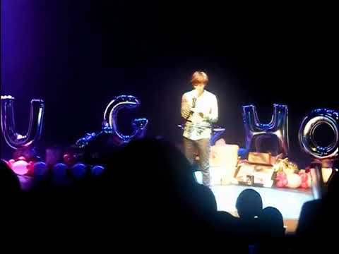 2011 민경훈 생일파티8 (편지낭독)(HD)