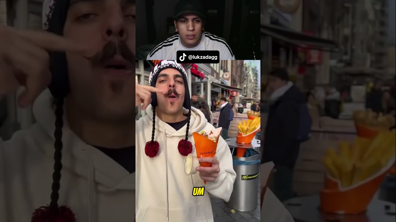 PROVANDO COMIDAS EM AMSTERDÃ  