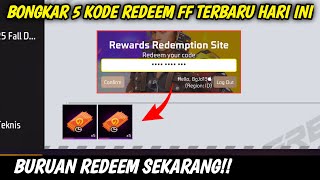 5 KODE REDEEM FF TERBARU HARI INI 18 DESEMBER 2025
