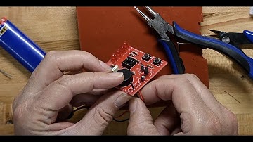 C.K. builds a Junior Theremin kit from Velleman/Whadda