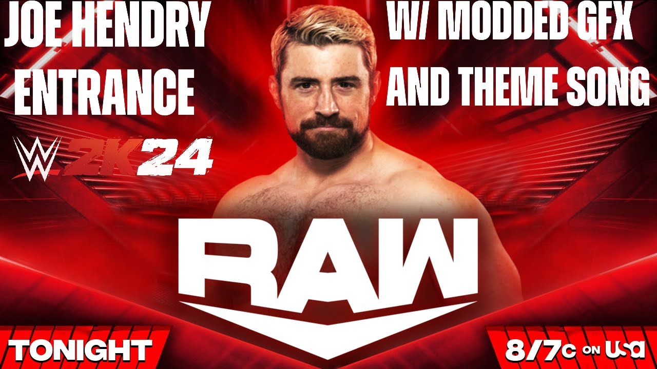 Joe Hendry WWE 2K24 Entrance W Modded GFX Theme WWE 2K24 Mods 60 joe-hendry-wwe-2k24-entrance-w-modded-gfx-theme-wwe-2k24-mods-60