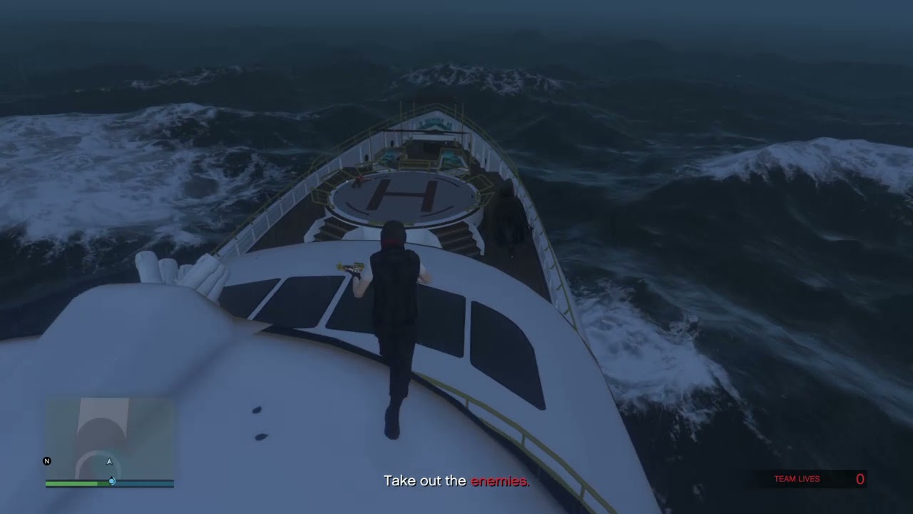 Grand Theft Auto V Online 2X A Superyacht Life Mission w/TBCutie