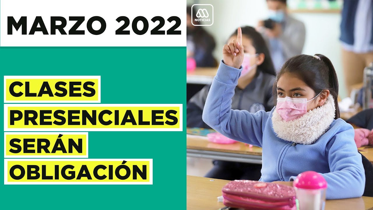 Marzo 2022 Clases Presenciales Serán Obligatorias De 1ero A 4to Medio Youtube 