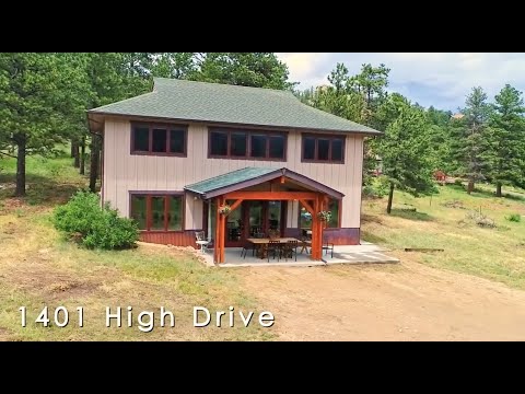 1401 High Drive, Estes Park, CO home video tour