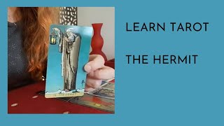 THE HERMIT ~ 9 ~ Learn Tarot - Be a light unto yourself 🕯 Inner contemplation & Solitude 🙏📚