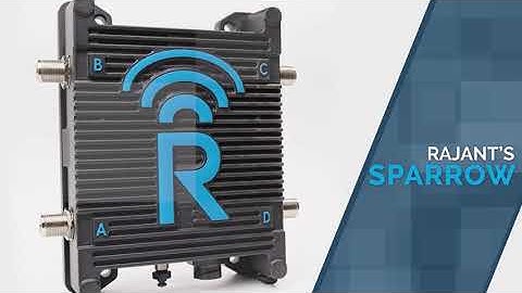 Sparrow - Rajant Kinetic Mesh BreadCrumb
