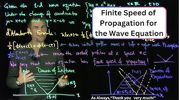 Finite Speed of Propagation for the Wave Equation