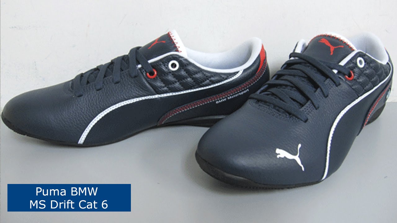 puma bmw ms drift cat 6 leather