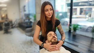 💈 Lady Barber Gives Me Magic Touch