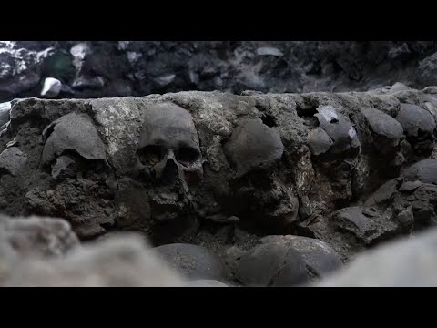 Wideo: Wieża Ludzkich Czaszek Odkopana W Meksyku - Alternatywny Widok