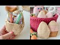 How to make refillable easter eggs with this easy free crochet pattern