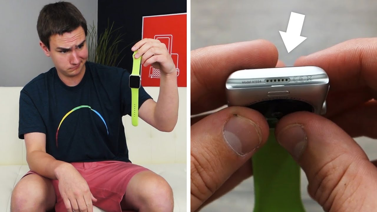 Secret Apple Watch Port?! YouTube