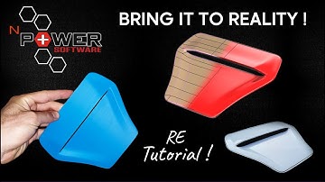 Hood Scoop Reverse Engineering | SOLIDWORKS