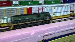 Custom Weathered Bowser C630M Bc Rail With Tsunami Sound