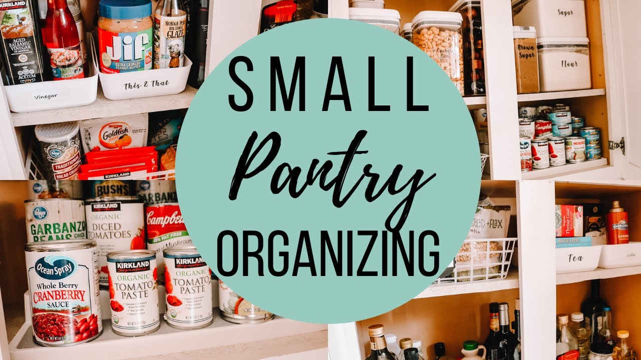 Small space Pantry Organization! No Pantry, No problem! Easy Dollar