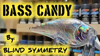 lure painting, createx candy 2.0 over a holographic crankbait