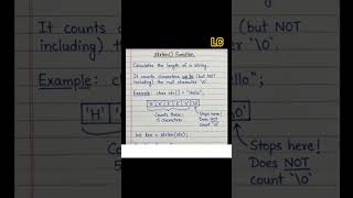 String in C Language – Full Concept Made Easy In C, a string is not a separate data type#short video