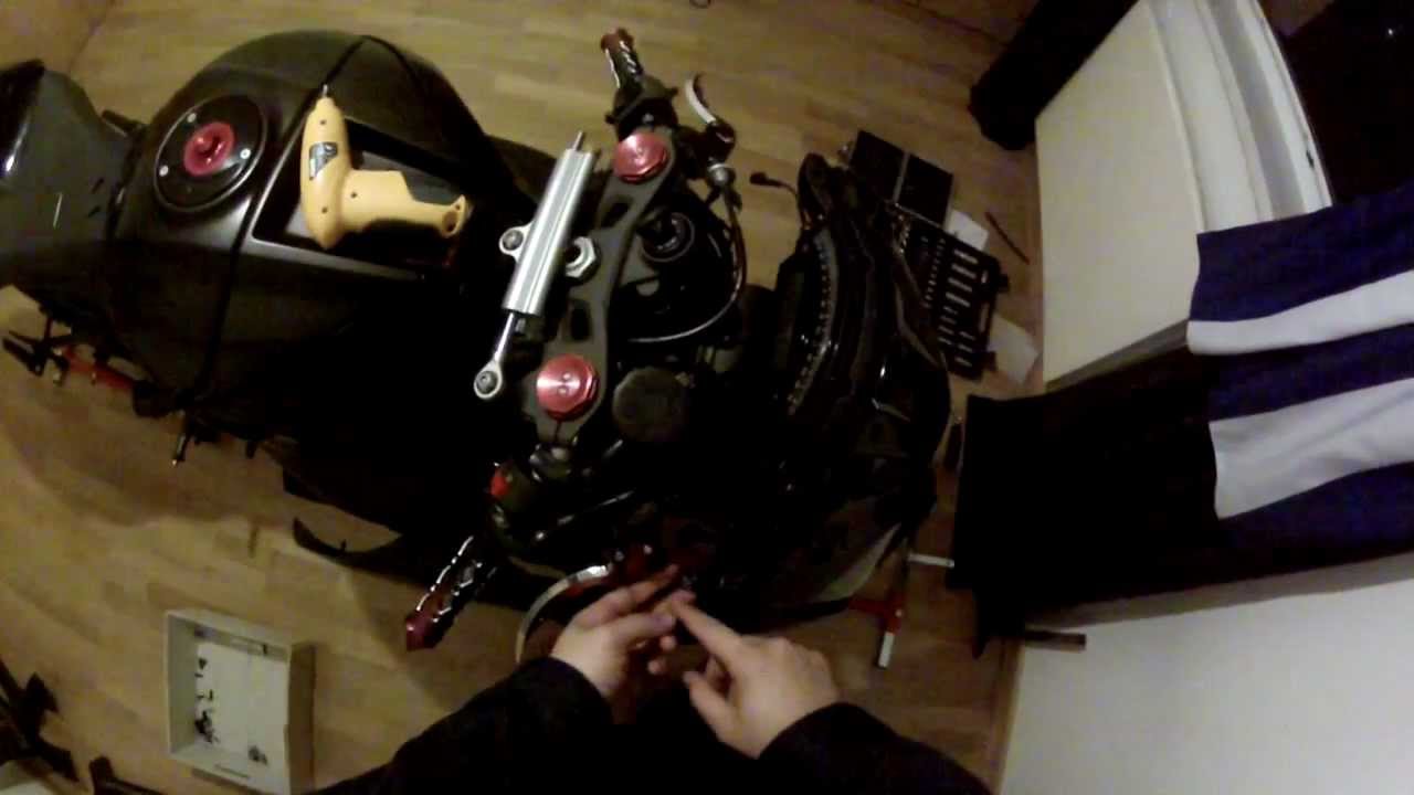 How to remove the Fairings of a ninja zx10r 2013, 2012, 2011 - YouTube