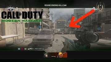 MY FIRST TRICKSHOT ON MODERN WARFARE REMASTERED!!