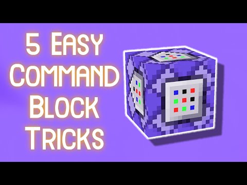 5 COMMAND BLOCK TRICKS USING /TESTFOR - 5 Easy commands to use in Minecraft Bedrock worlds