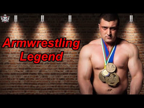 The Ukrainian Armwrestling Champion Andrey Pushkar