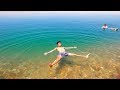 FLOATING ON THE DEAD SEA! (Jordan)